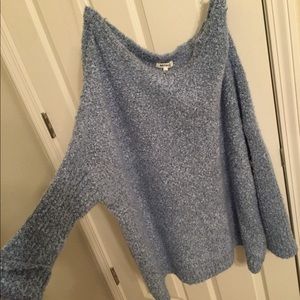 Oversized, Off the Shoulder Sweater
